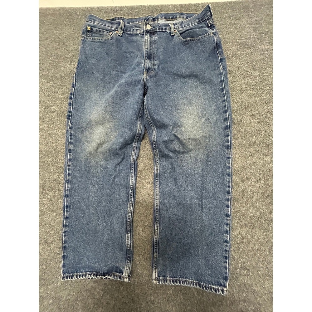 Levi's Jeans Mens Size 42x29 Blue 550 Relaxed Fit Tapered Leg Denim Casual